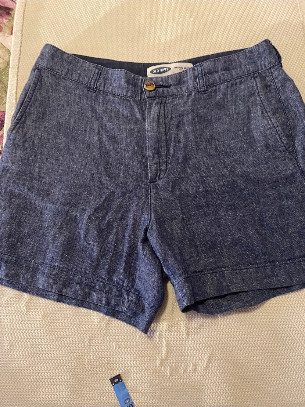 Old Navy Women's Navy Chambray Shorts